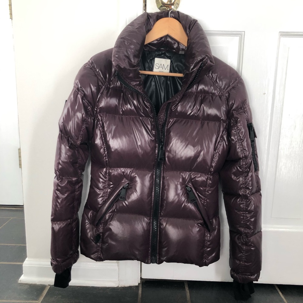 SAM Freestyle Down Jacket in Bordeaux size S